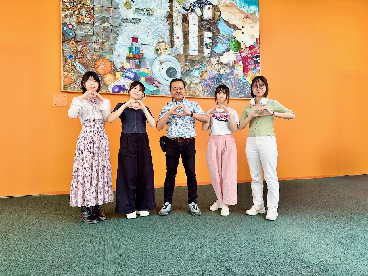4名の学生が配属されました